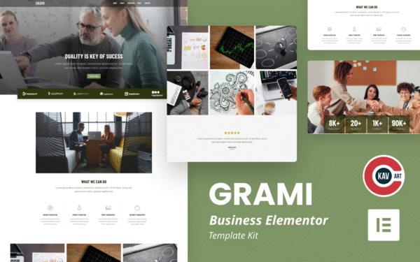 Grami – Business Elementor Kit