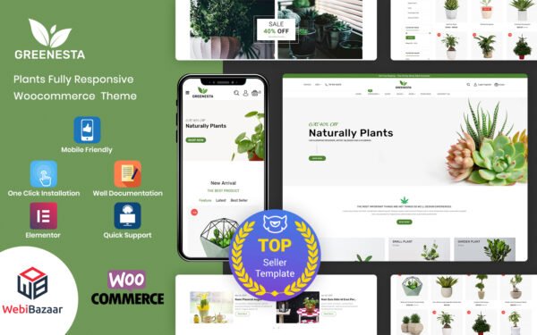 Greenesta Organic – Food & Grocery Store WooCommerce Theme