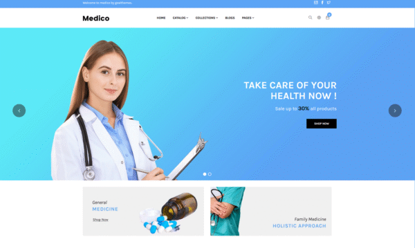Gts Medico – Medical Shopify Theme