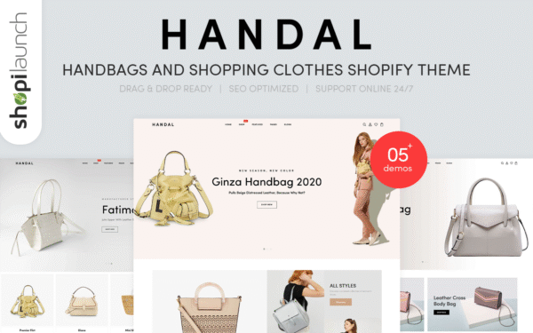 Handal – Handbags & Shopping Clothes Shopify Theme