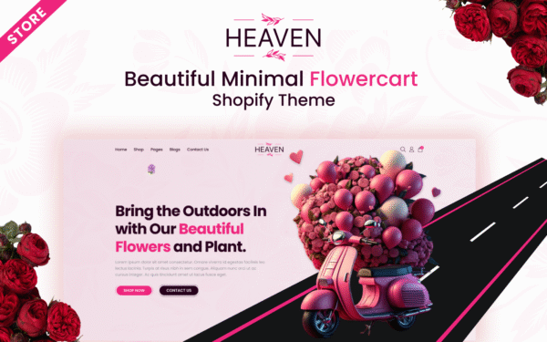 Heaven – Flower Bouquet and Boutique Gift Shopify Theme