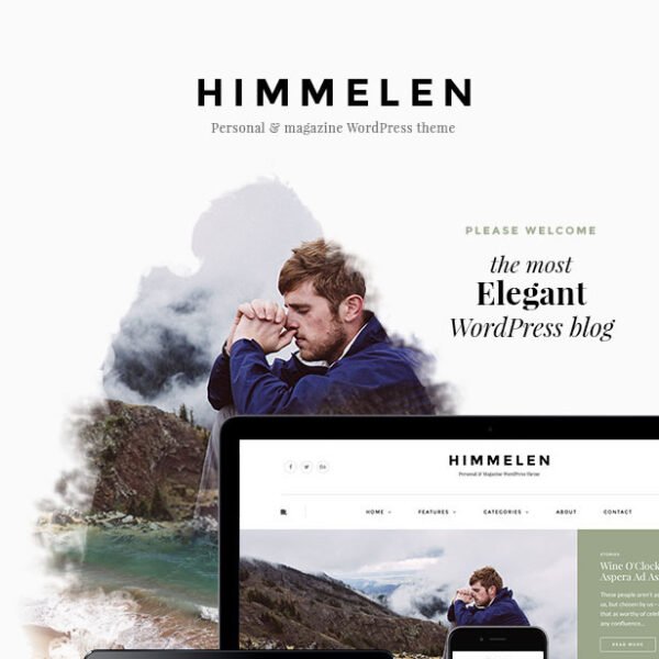 Himmelen – Personal Minimal WordPress Blog Theme
