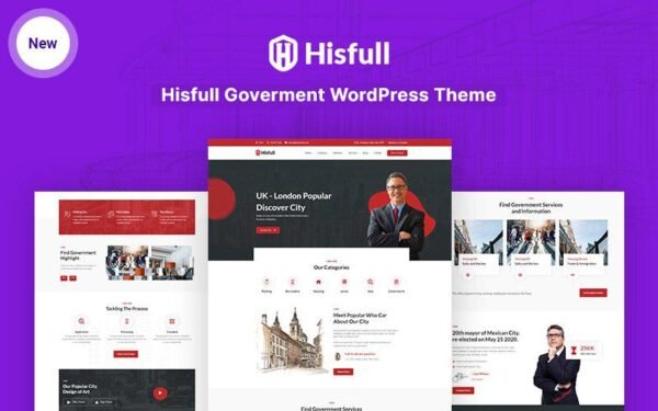 Hisfull – Municipal and Government Responsive WordPress Theme