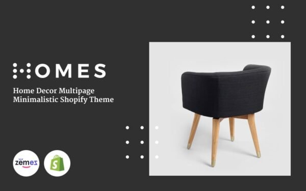 Homes – Home Decor Multipage Minimalistic Shopify Theme