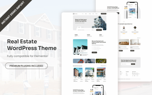 Housy – Real Estate WordPress Theme