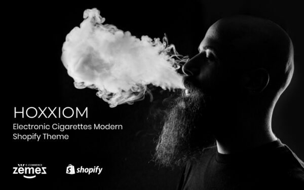 Hoxxiom – Electronic Cigarettes Modern Shopify Theme