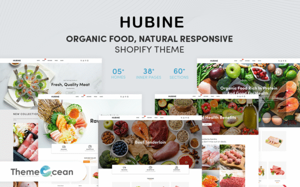 Hubine – Organic Food, Natural Responsive Shopify Theme