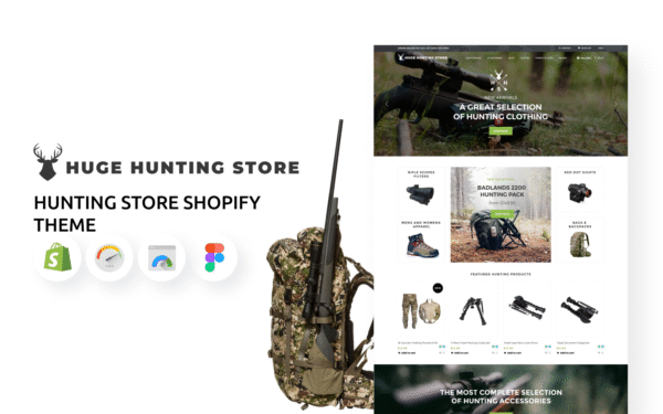 Huge Hunting – Hunting Store Shopify Theme