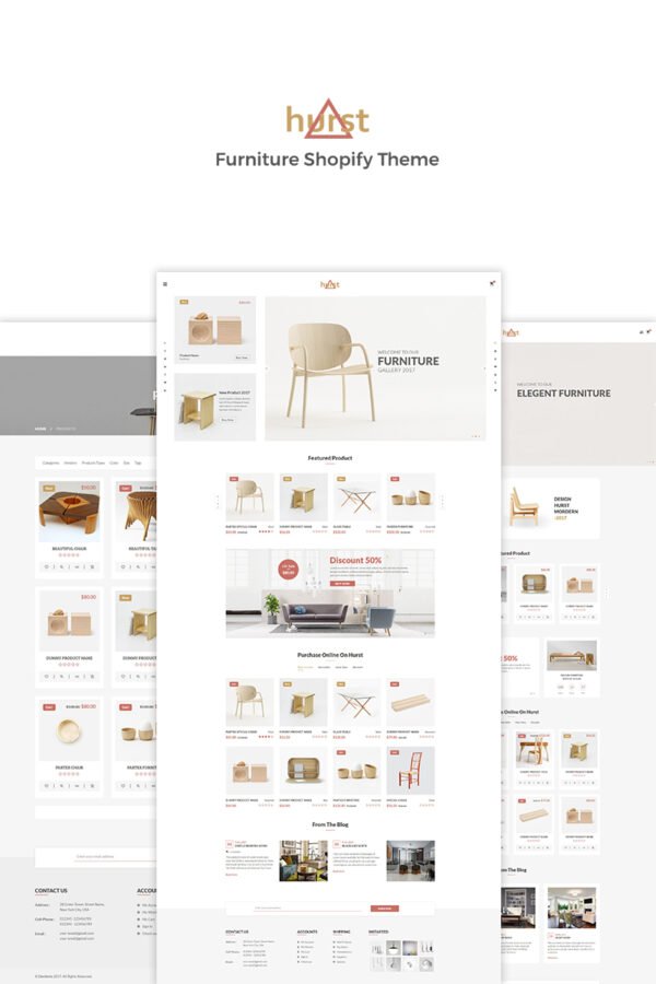 Hurst – Furniture Shopify Theme