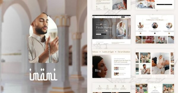 Imami – Islamic Center & Mosque Elementor Pro Template Kit