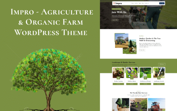 Impro – Agriculture & Organic Farm WordPress Theme