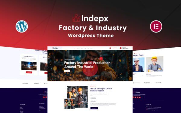 Indepx – Industry & Factory Wordpress Theme WordPress Theme