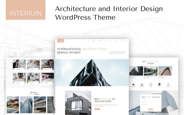 Interiuin – Architecture and Interior Design WordPress Theme