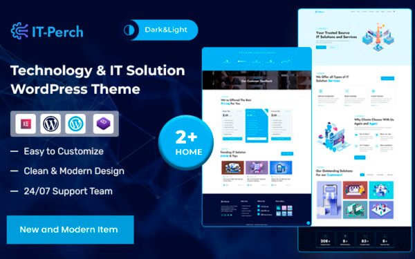 ITPerch – Technology & IT Solution, Business WordPress Themes
