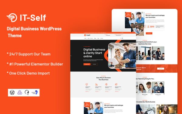 Itself – Digital Business WordPress Theme