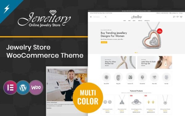 Jeweitory – Jewelry and Diamond Store WooCommerce Theme