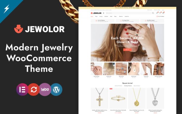 Jewolor – Jewelry Store Elementor WooCommerce Theme