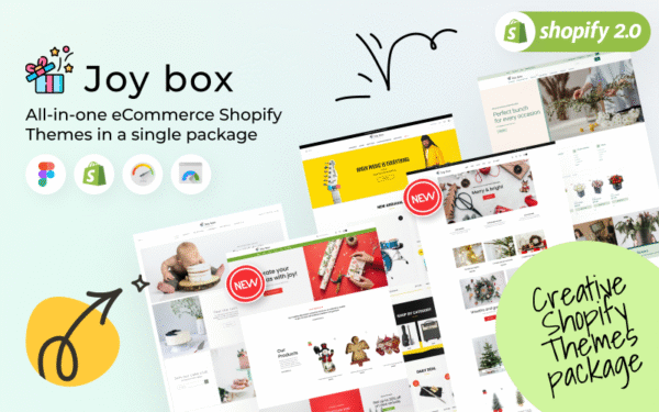 Joy Box – All-in-one Creative Sectioned Shopify Themes
