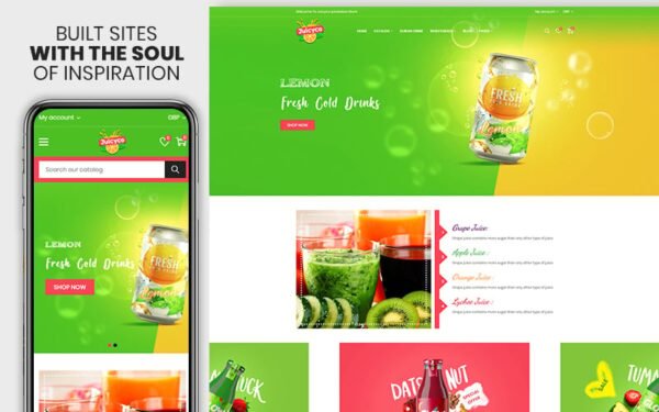 Juicyco – The Juice & Food Shopify Theme