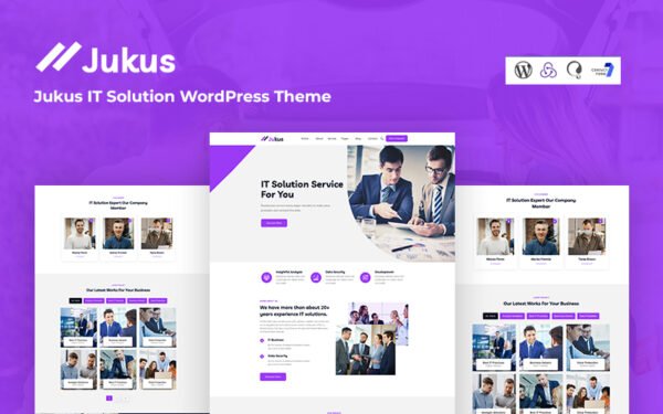 Jukus – IT Solution WordPress Theme