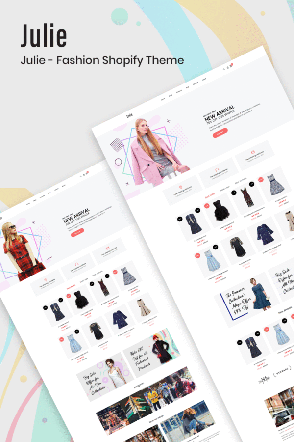 Julie – Fashion Shopify Theme