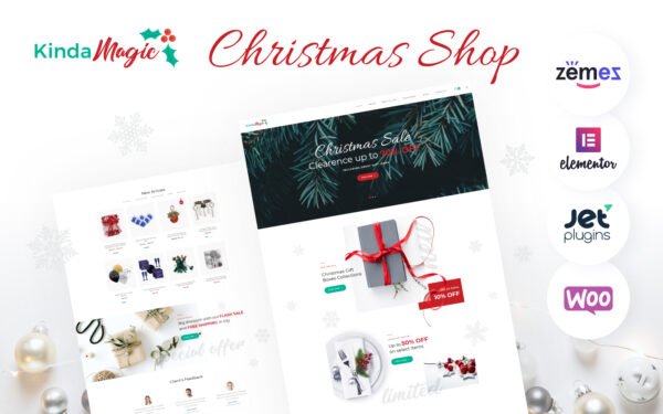 Kinda Magic – Magical And Inspiring Christmas WooCommerce Theme
