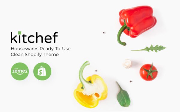 Kitchef – Housewares Ready-To-Use Clean Shopify Theme