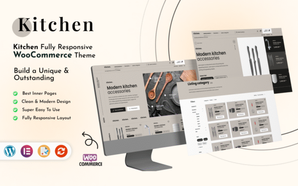 Kitchen – Beautiful and Functional Kitchen WooCommerce Theme