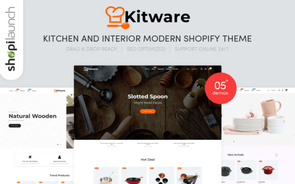 Kitware – Kitchen & Interior Design Modern Shopify Theme