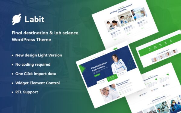 Labit – Final Destination And Lab Science WordPress Theme