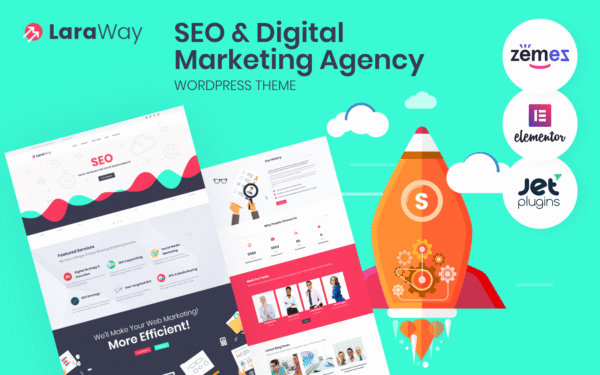 Laraway – SEO & Digital Marketing Agency WordPress Theme