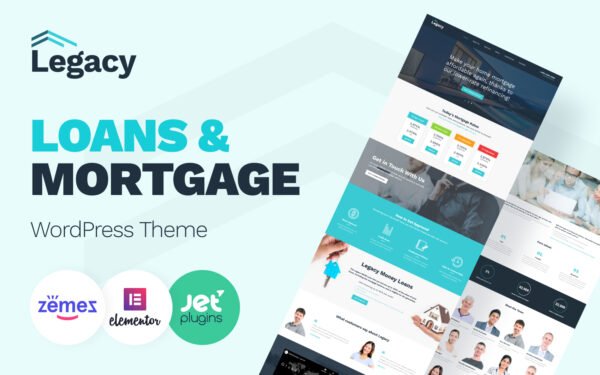 Legacy – Estate and Mortgage WordPress Theme