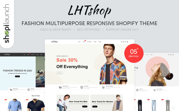 LhtShop – Fashion Multipurpose Responsive Shopify Theme