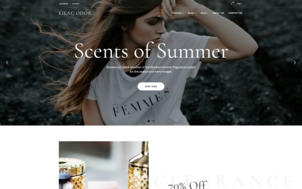 Lilac Odor – Perfume Shop Shopify Theme