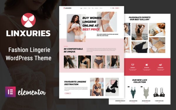Linxuries – Lingerie and Bikini WordPress Theme