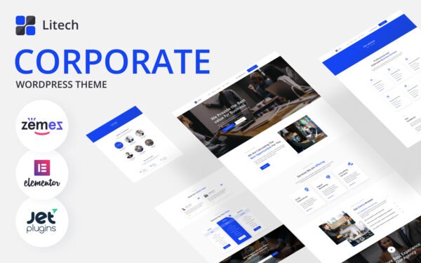 Litech – Bootstrap Corporate WordPress Theme
