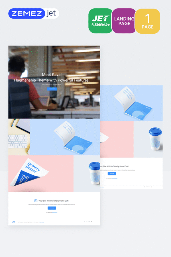 Littos – Lite Jet Elementor Template Elementor Kit