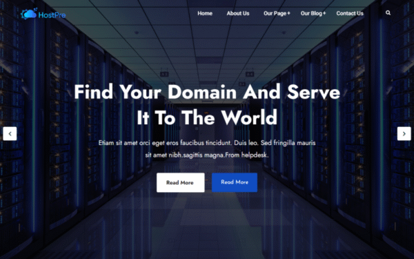 Locker – Responsive Web Hosting WordPress Themes