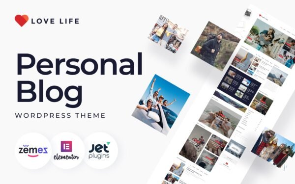 Love Life – Responsive Personal Blog WordPress Theme