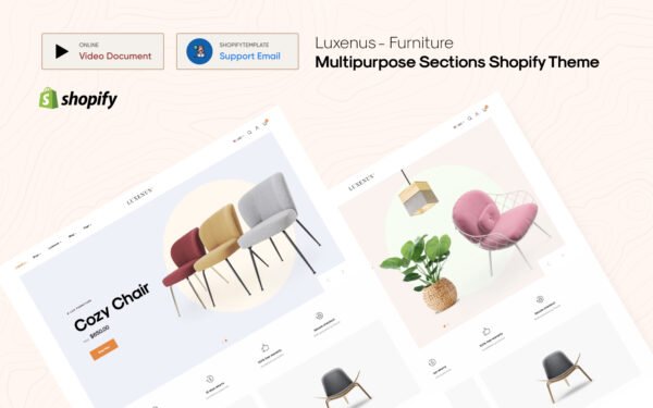 Luxenus – Multipurpose Sections Shopify Theme