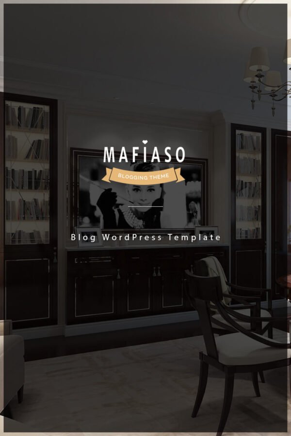 Mafiaso – Creative Blog WordPress Theme