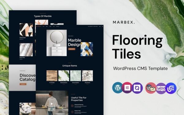 Marbex – Flooring Tiles WordPress Elementor Theme WordPress Theme