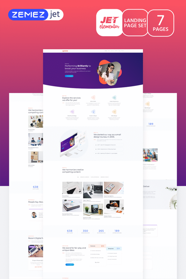 Markent – Digital Agency – Jet Elementor Kit