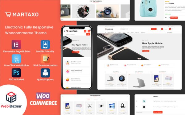 Martaxo – Multipurpose Super Market WooCommerce Theme