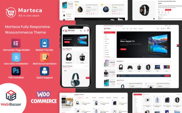 Marteca – Multipurpose Responsive WooCommerce Theme