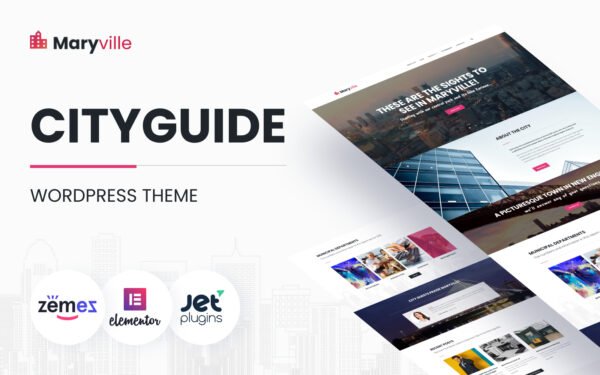 Maryville – City Portal & City Guide WordPress Theme