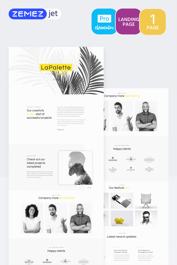 Masterity – Creative Minimal Pro Elementor Kit