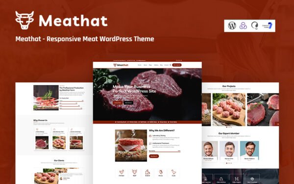 MeatHat – Responsive Meat WordPress Theme