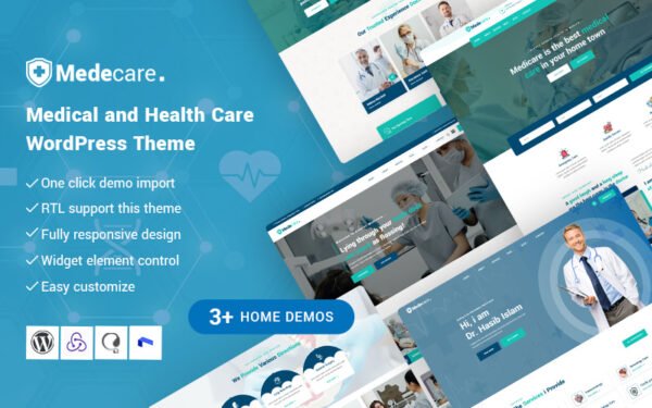Medecare – Medical and Health Care WordPress Theme