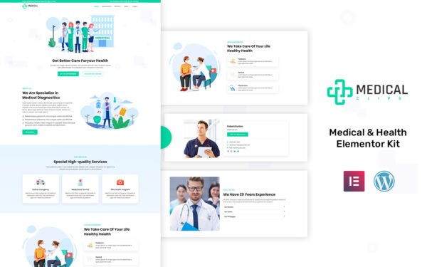 Medical Clip – Healthcare Elementor Kit